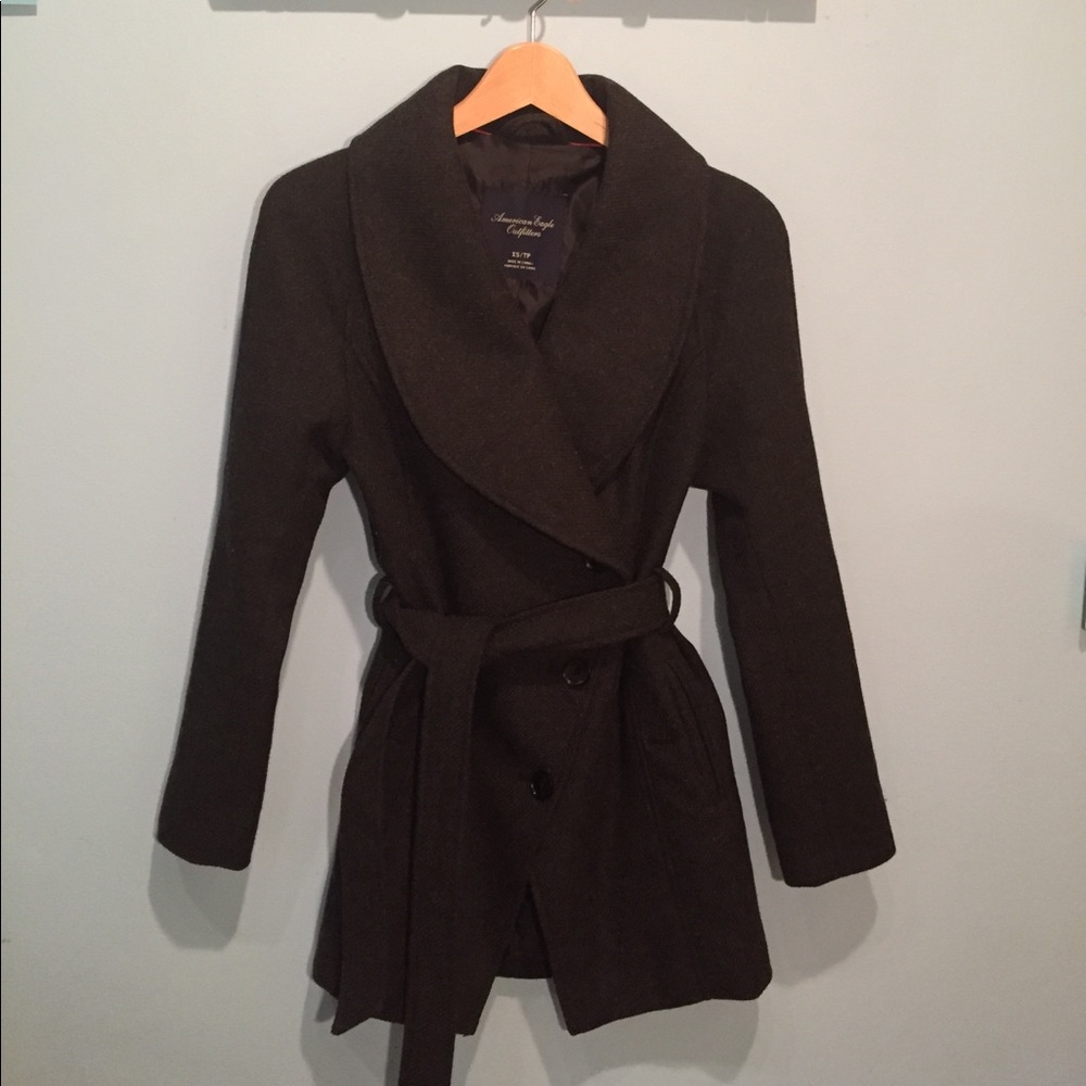 AEO Wool Blend Pea Coat